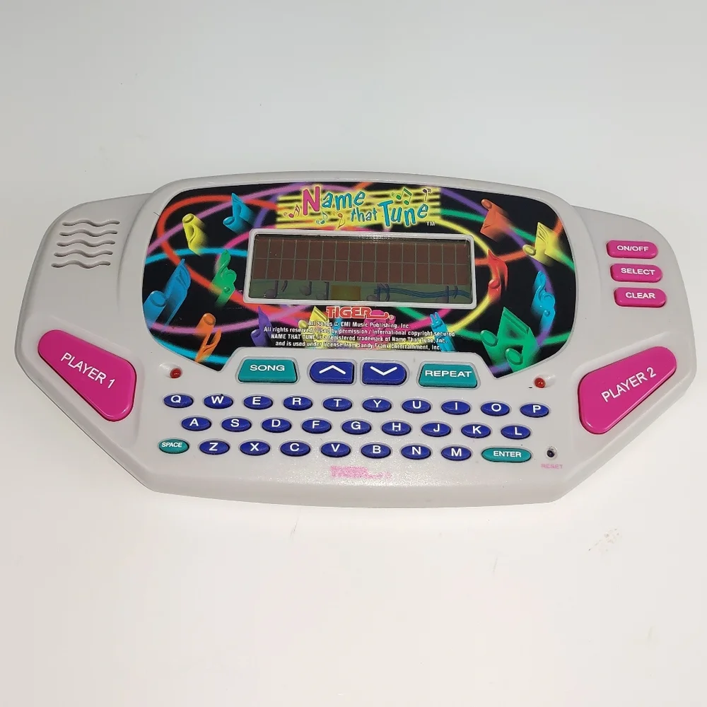 Name that Tune Handheld Game 90's VTG Vintage Retro Tiger Electronics Technology